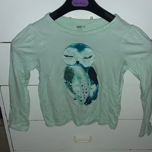 Long sleeve owl shirt